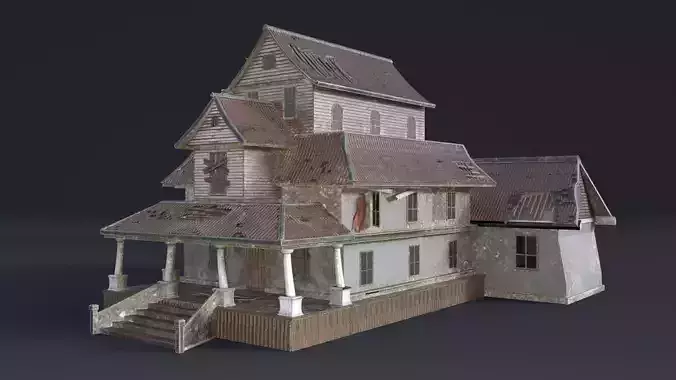 Halloween House Realistic