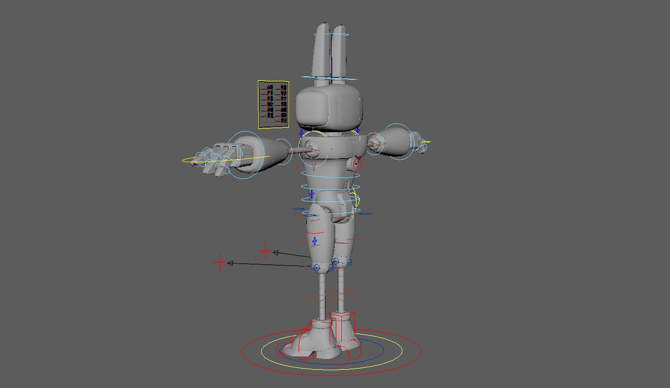 Robot 001 3D model_5