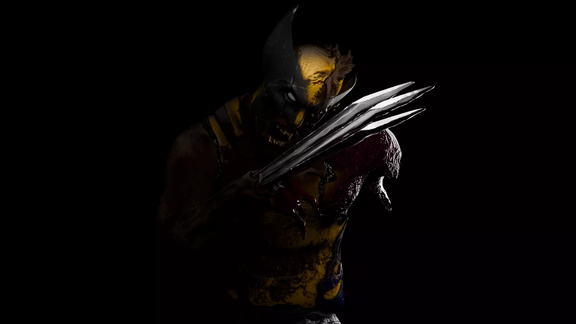 Wolverine Heros Descent 3D print model