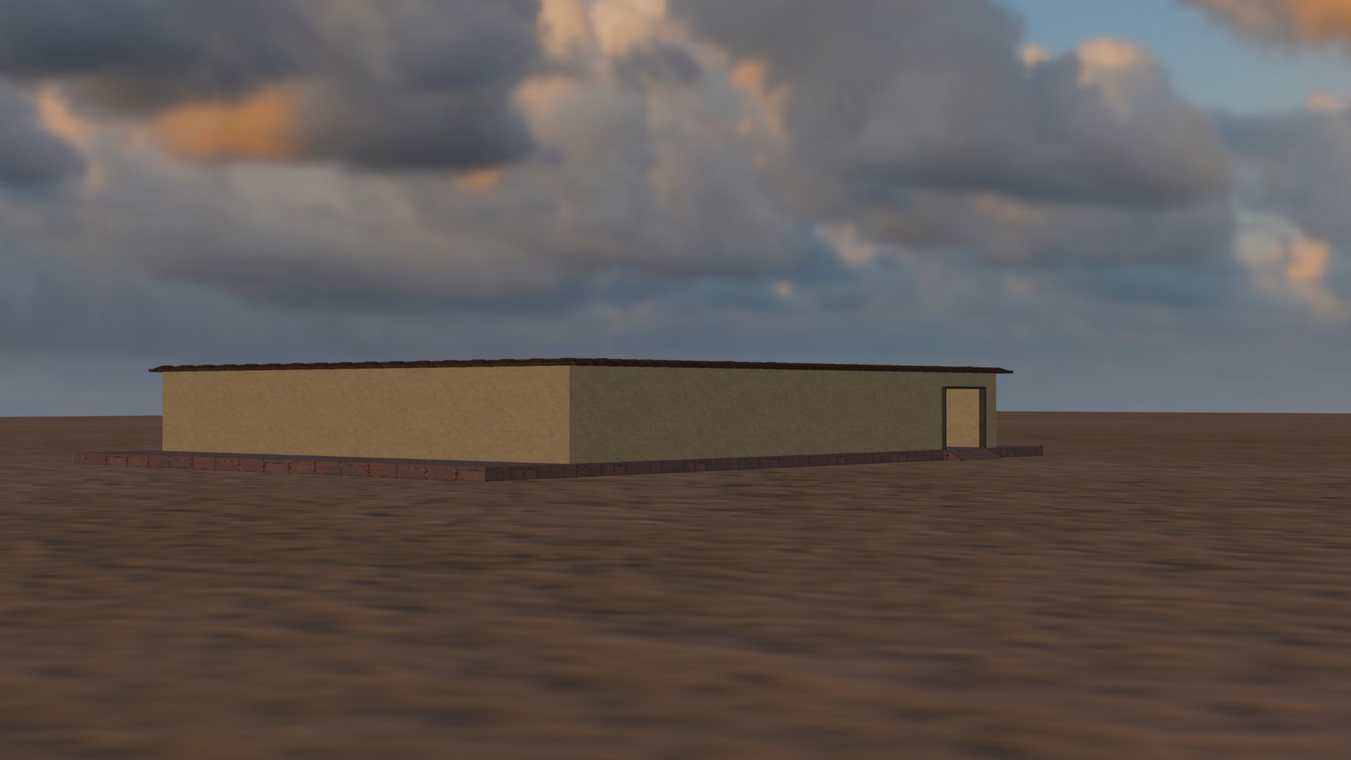 Ware house vintage style Free low-poly 3D model_1