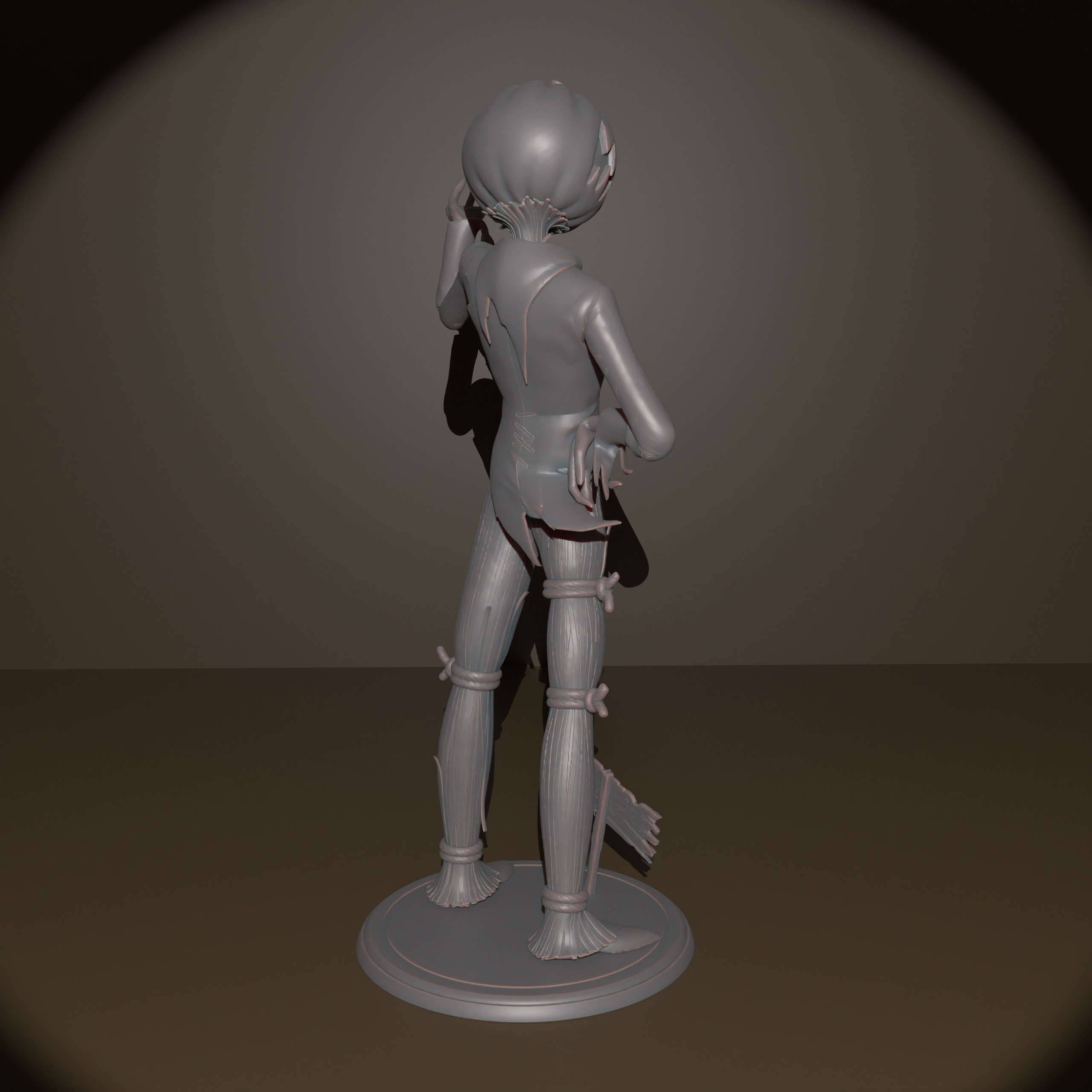 Pumpkin King 3D print model_9