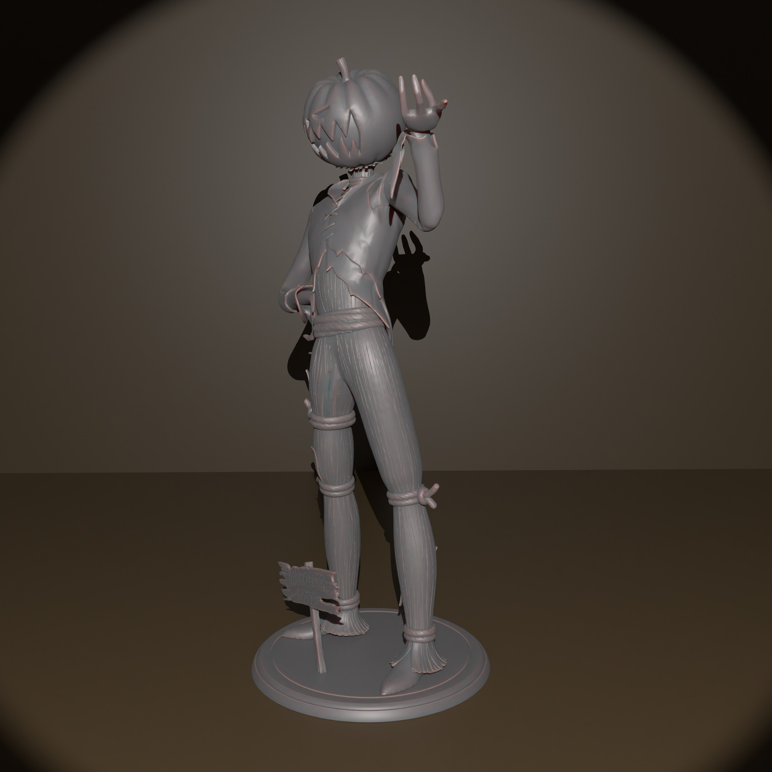 Pumpkin King 3D print model_3