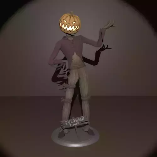 Pumpkin King 3D print model Pumpkin King 3D print model