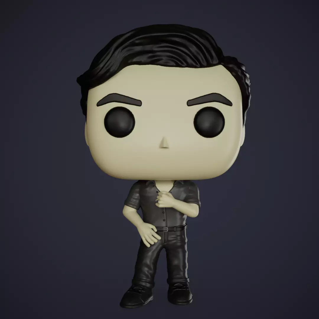 Damon Salvatore - The Vampire Diaries 3D print model