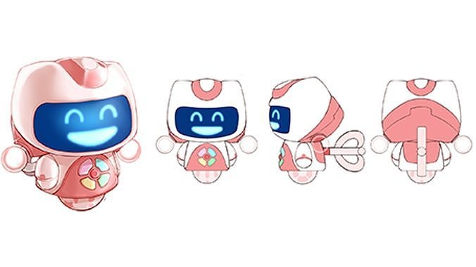 Robot 009 3D model