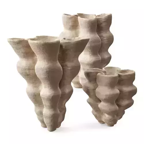 Manner and Matter Sculpture Vase Candy