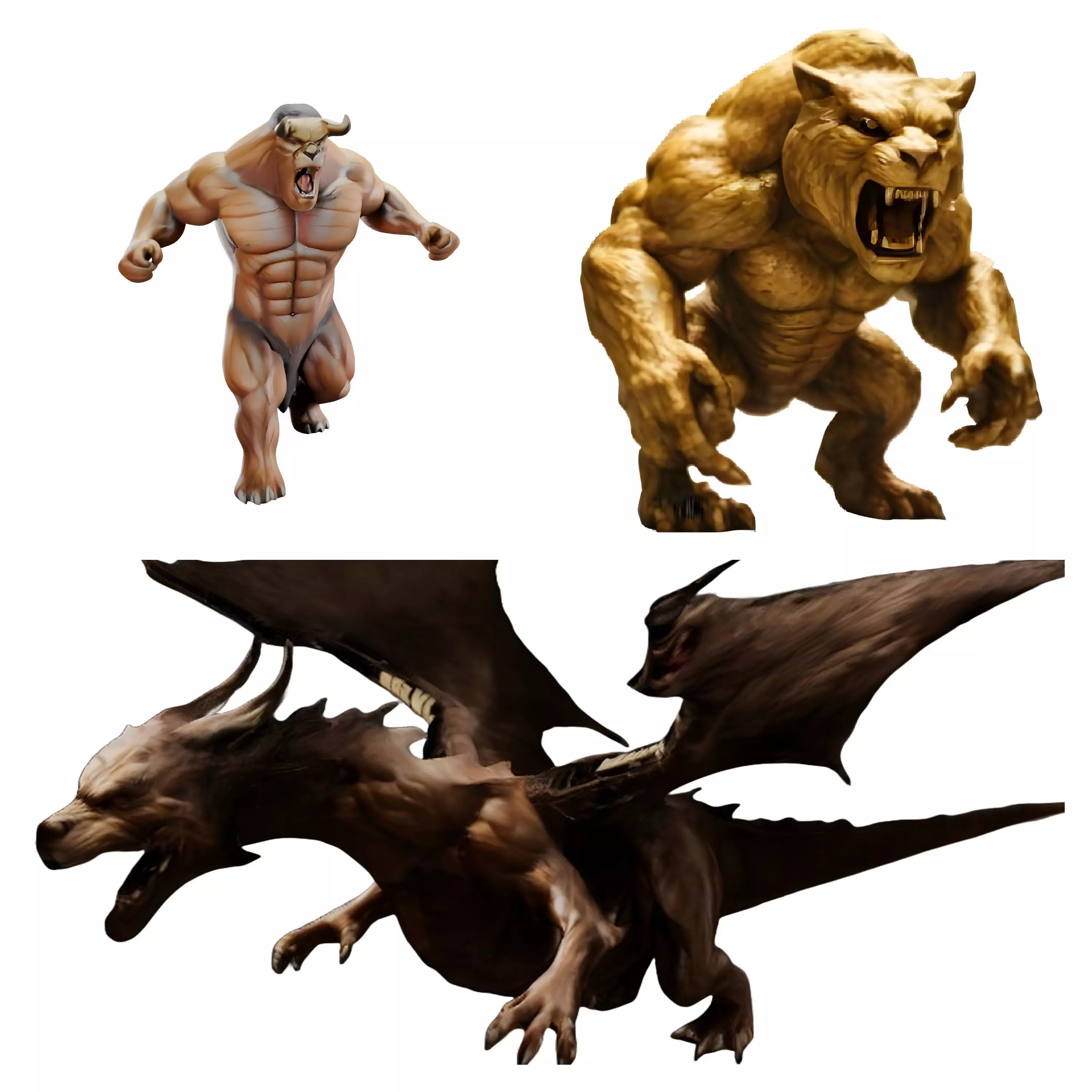 Mythical Beast Collection 3D print model