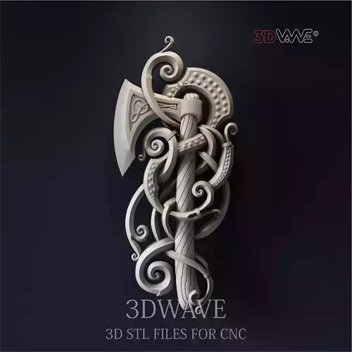 VIKING AX 3d stl files for CNC