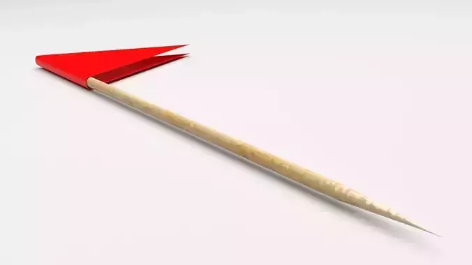 Toothpick Flag