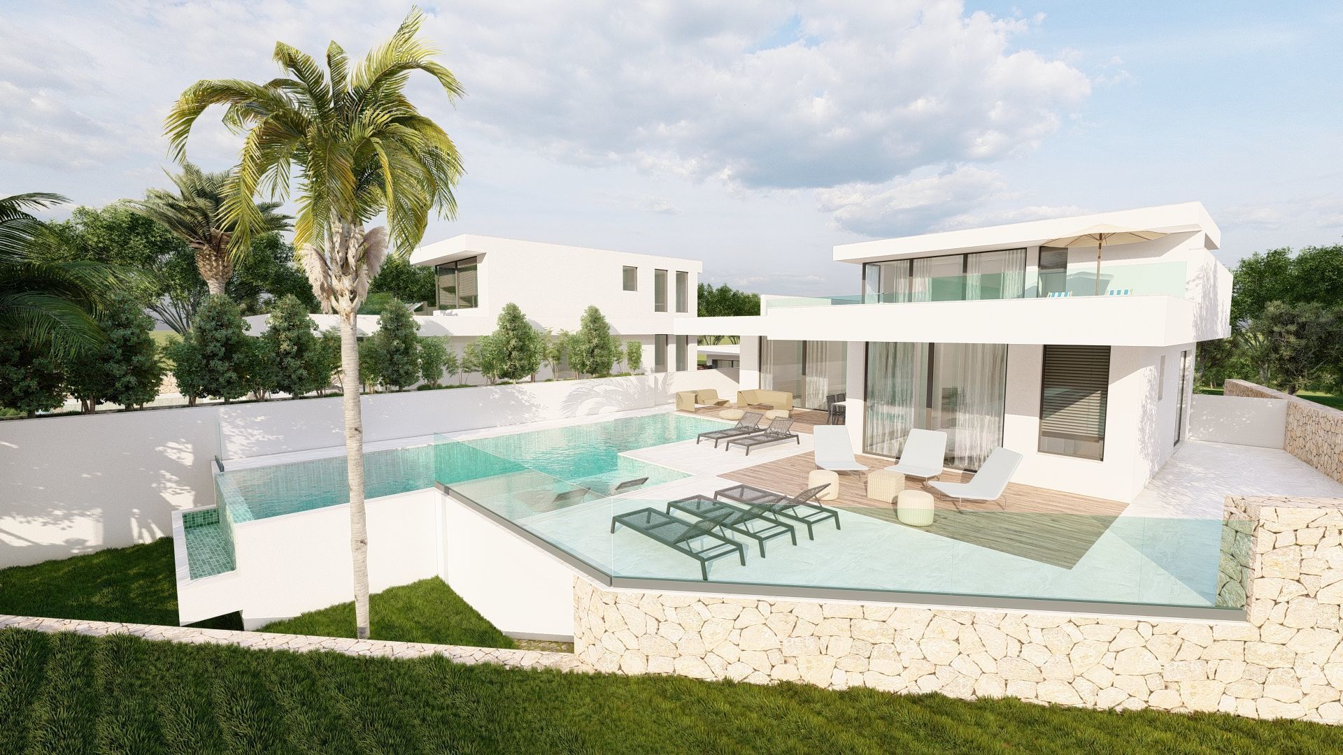 Villas 3D model_5