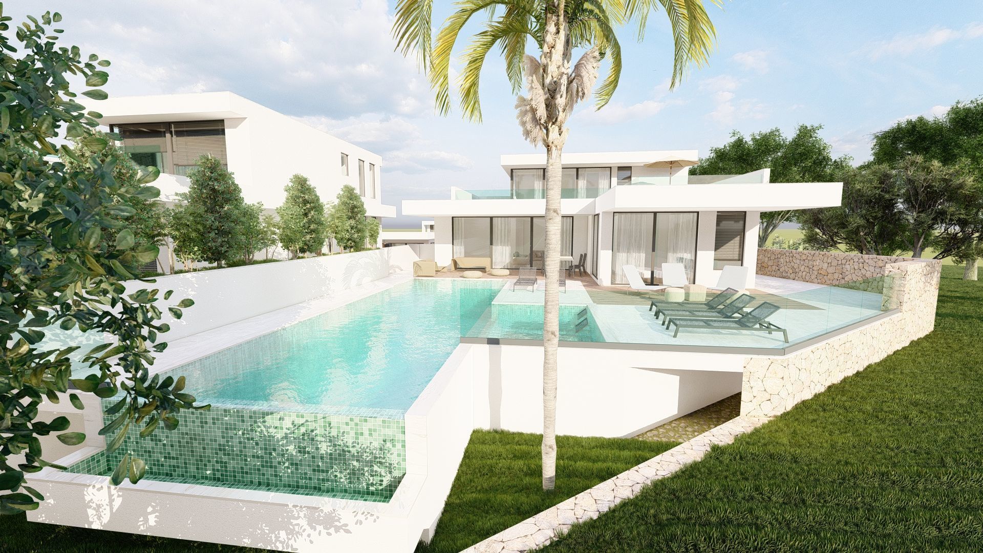 Villas 3D model_8