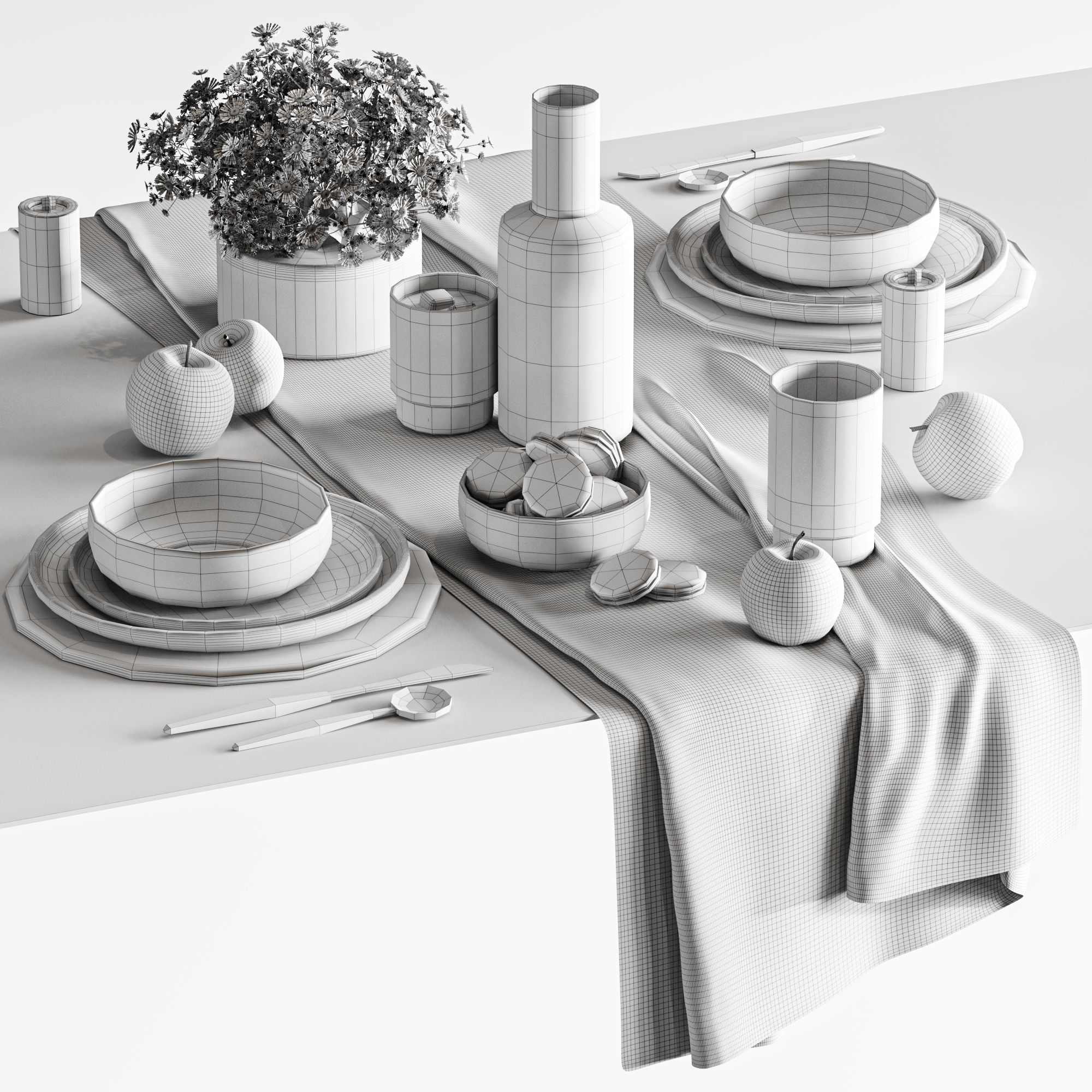 Tableware008 3D model_3