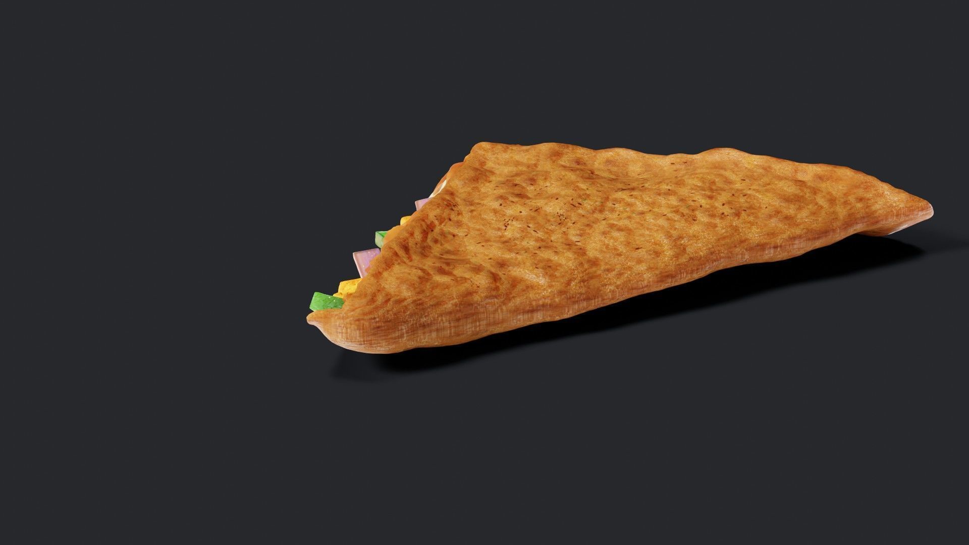 PIZZA HUT MELTS TACO 3D MODEL 3D model_5