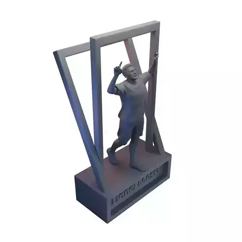 Lionel Messi - Goal celebration position 3D print model