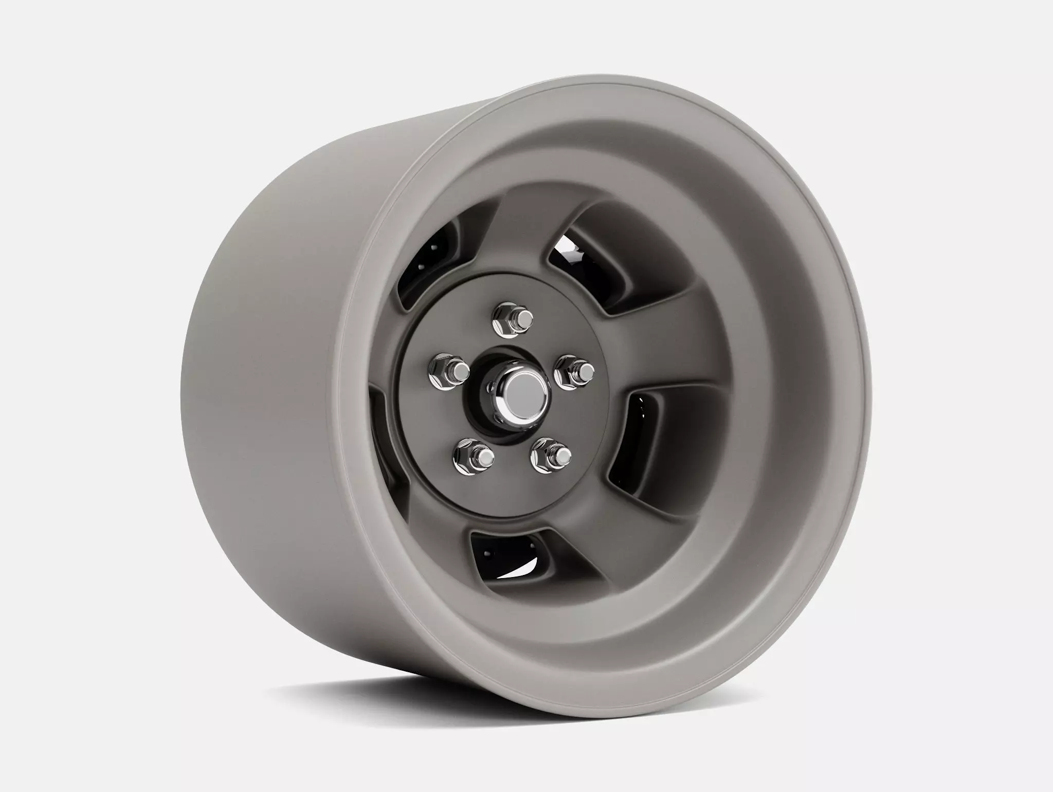 15x10 Halibrand Sprint Wheel and Brake 3D print model_0