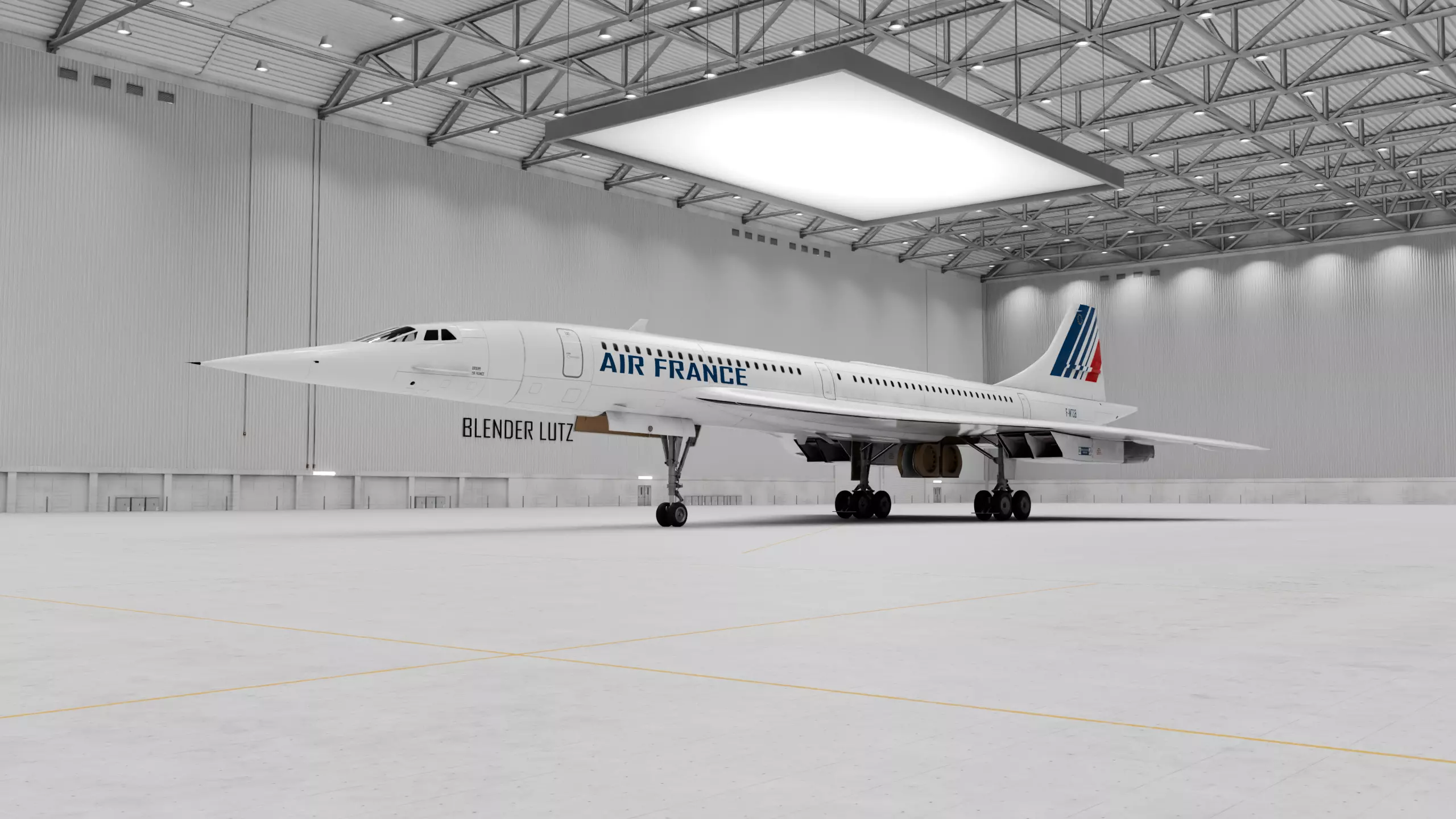 Concorde 3D model_0