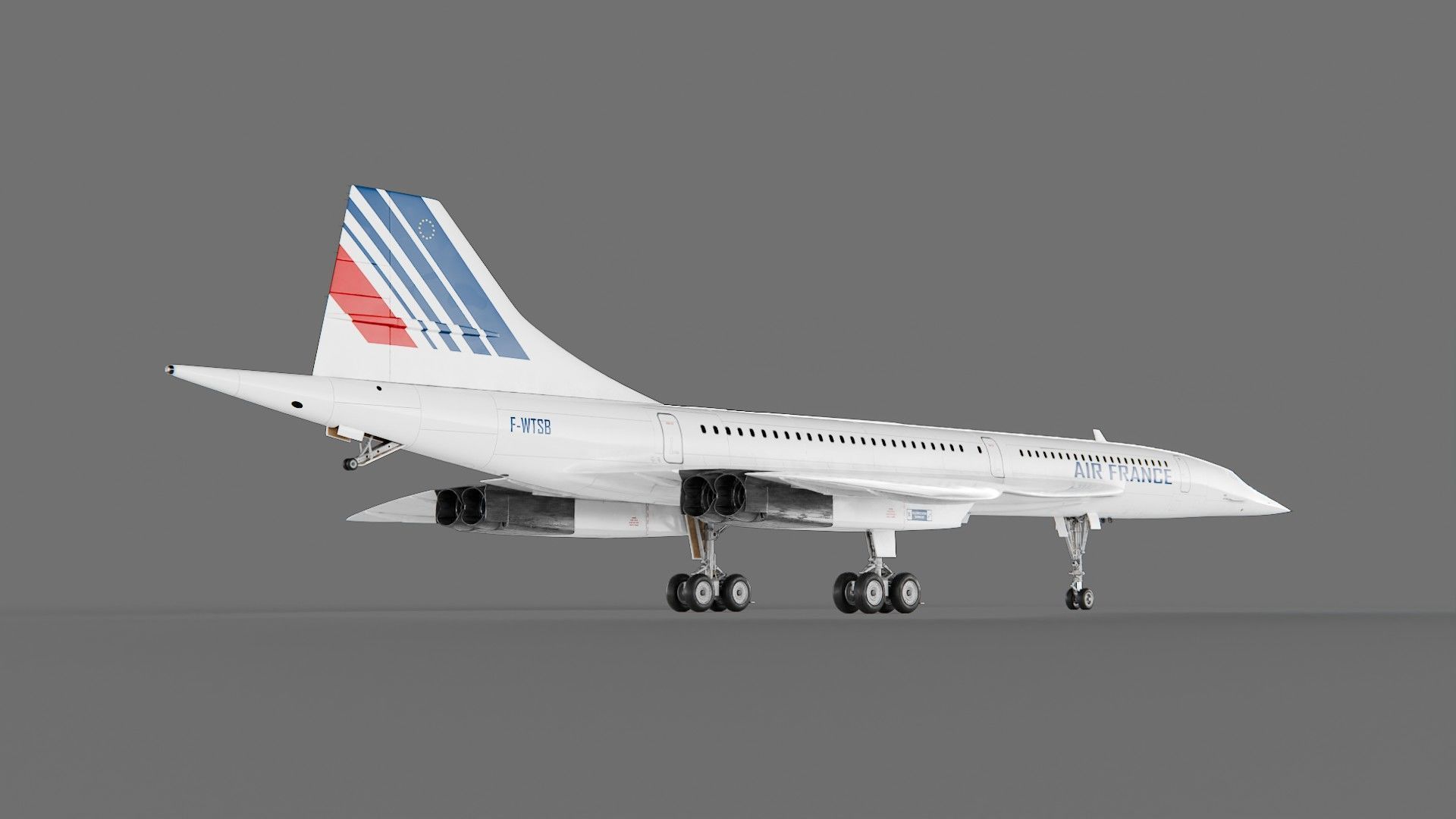 Concorde 3D model_4