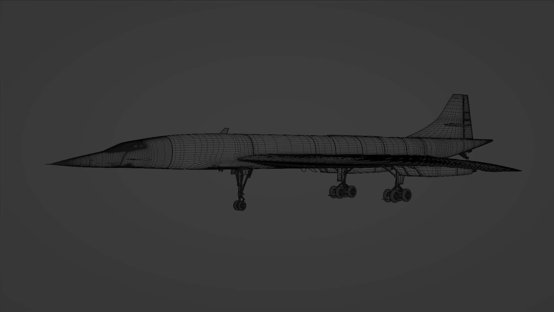 Concorde 3D model_9