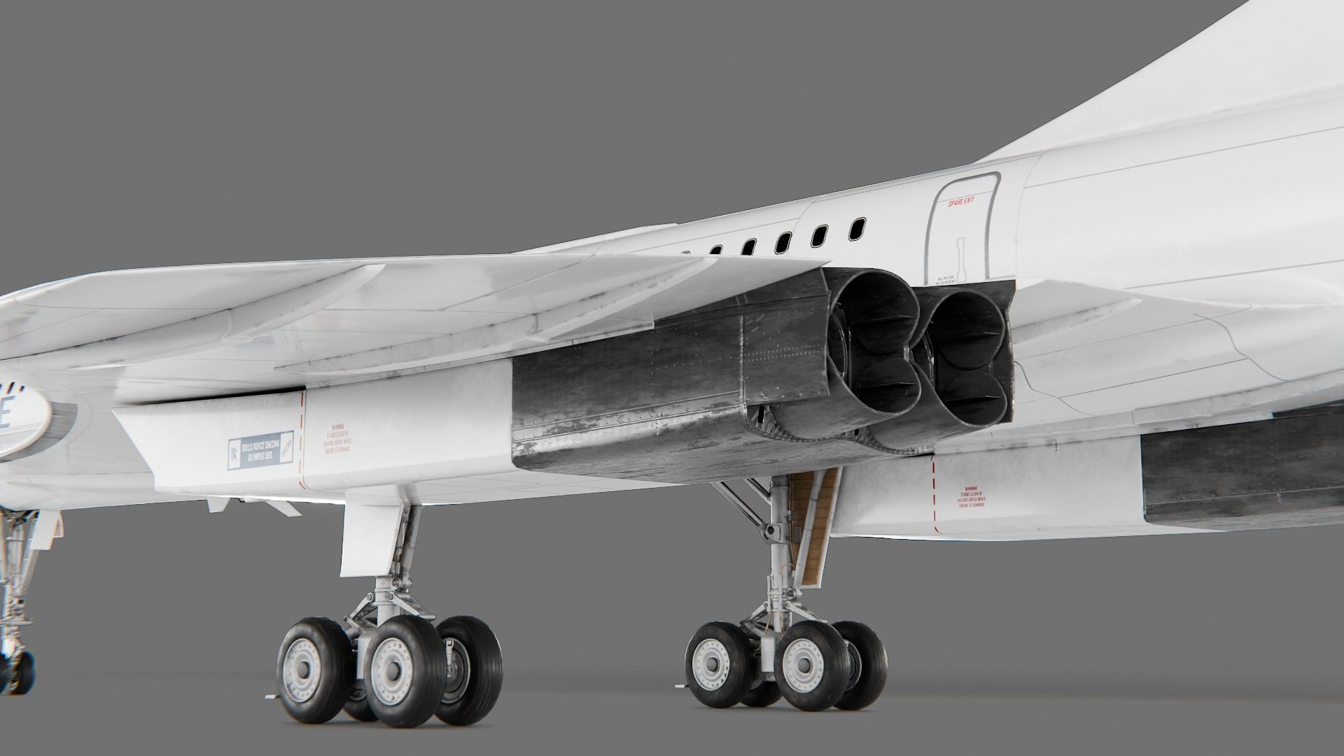 Concorde 3D model_8