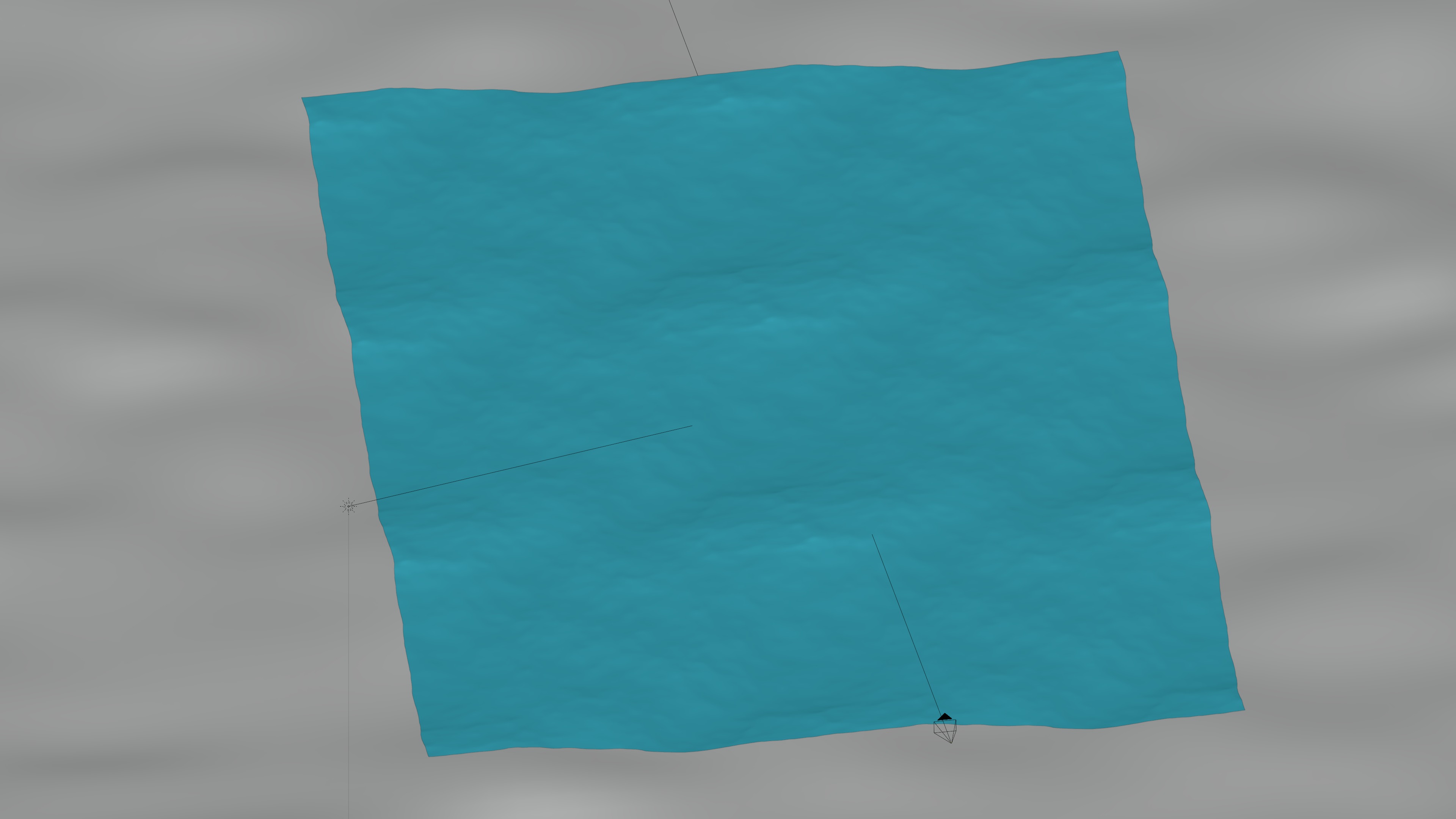 Animated Ocean 3D model_7