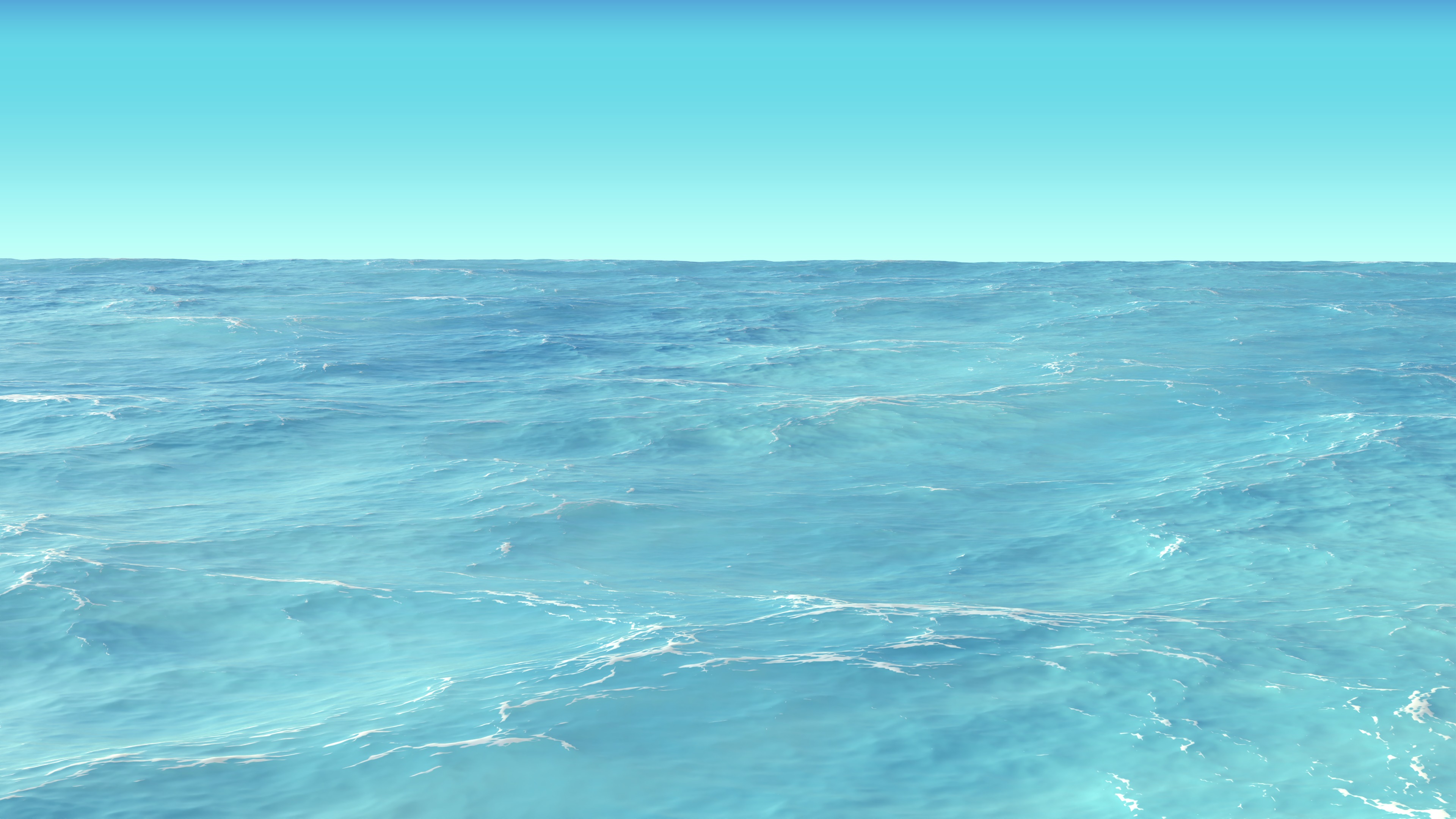 Animated Ocean 3D model_4