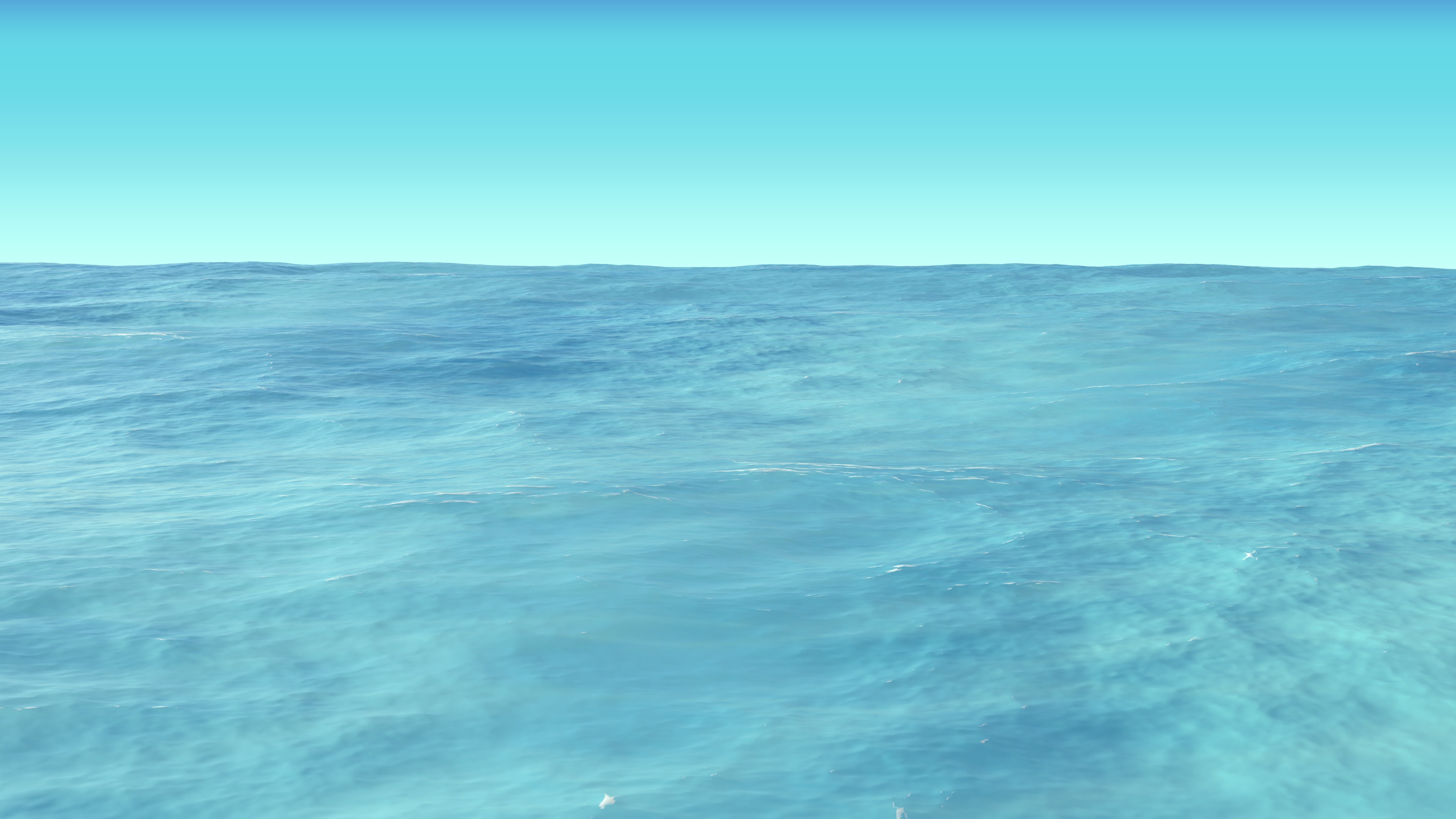 Animated Ocean 3D model_2