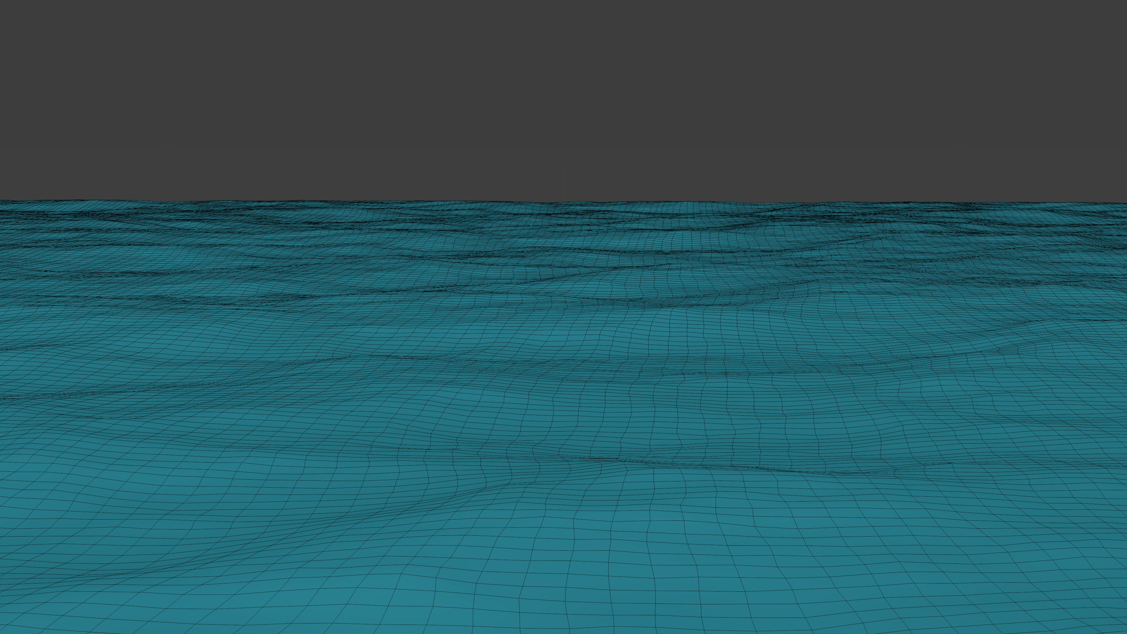 Animated Ocean 3D model_6