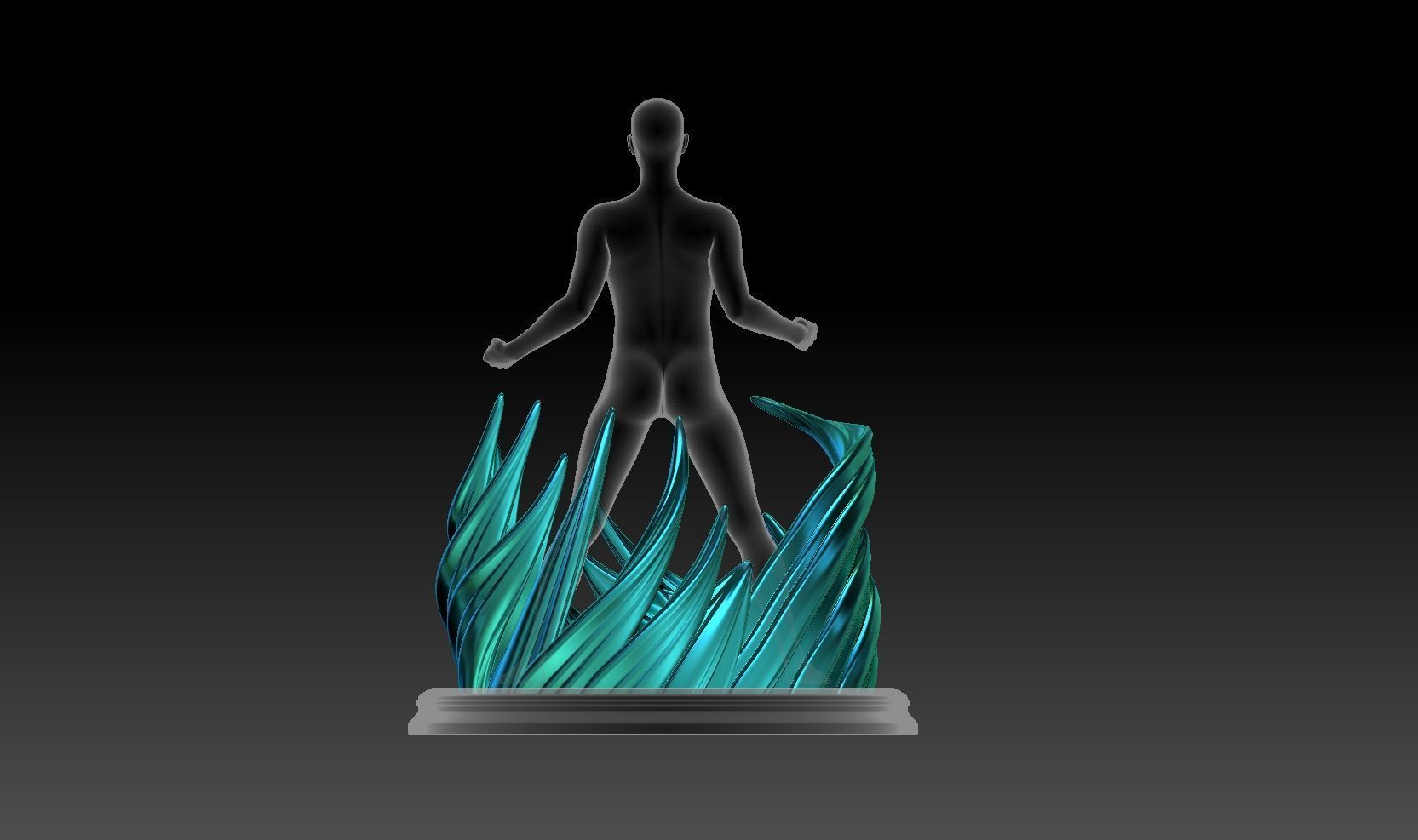 sh effect power ki ver2 3D print model_1