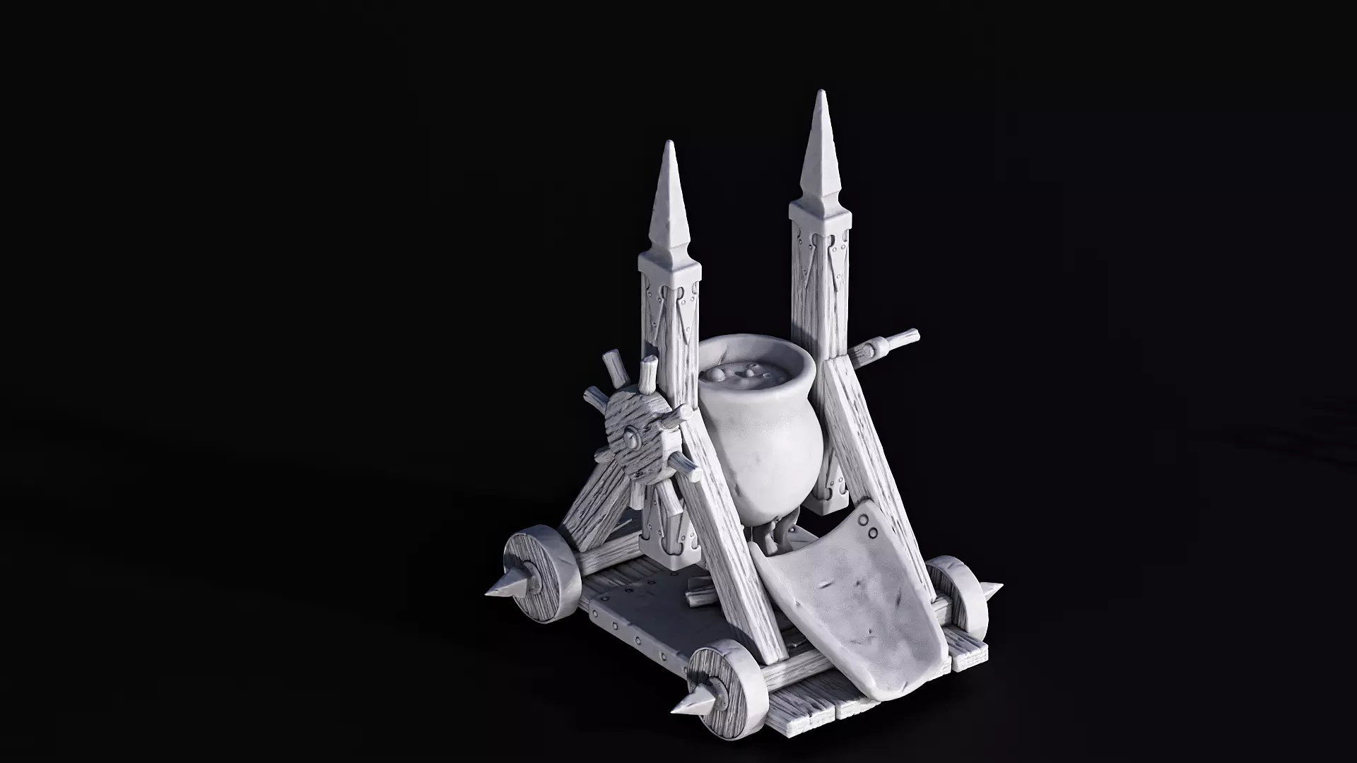 Boiling Oil 3D print model_0