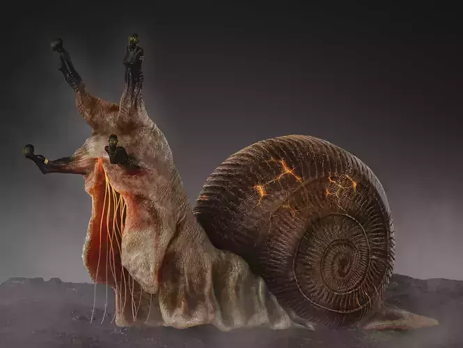 Dark Fantasy Snail