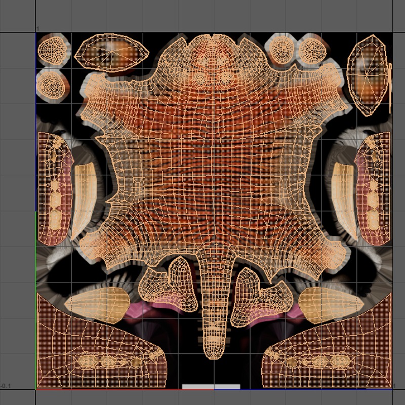 Realistic Tiger Rigged and Animated for VR AR Games Low-poly 3D model_15