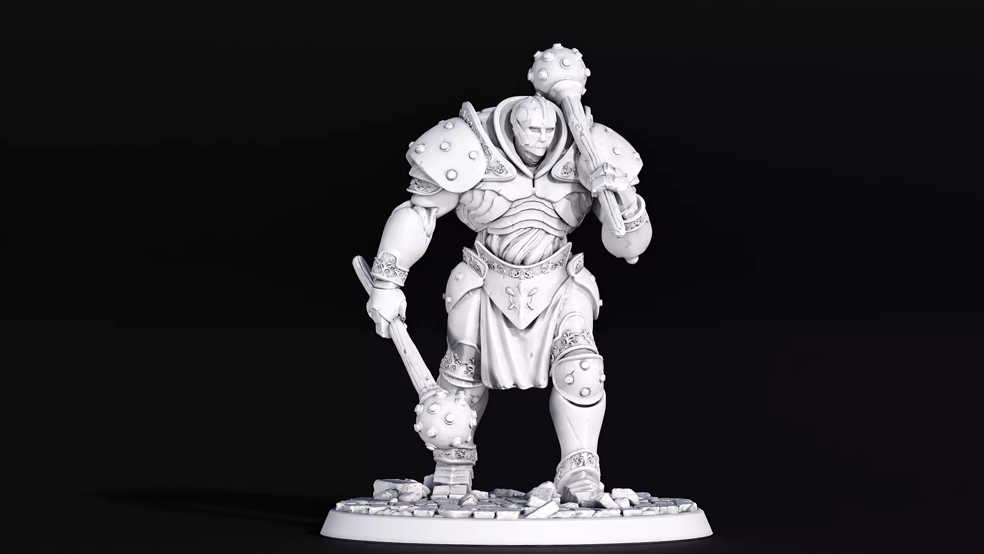 Battle Forged Titan 3D print model_0