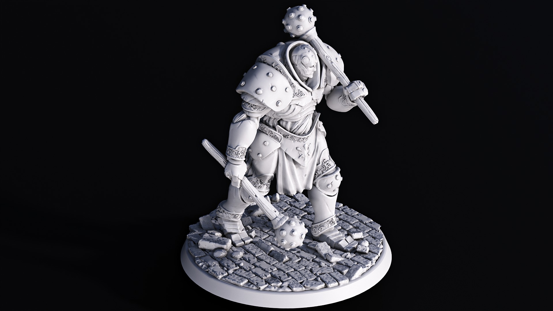 Battle Forged Titan 3D print model_1