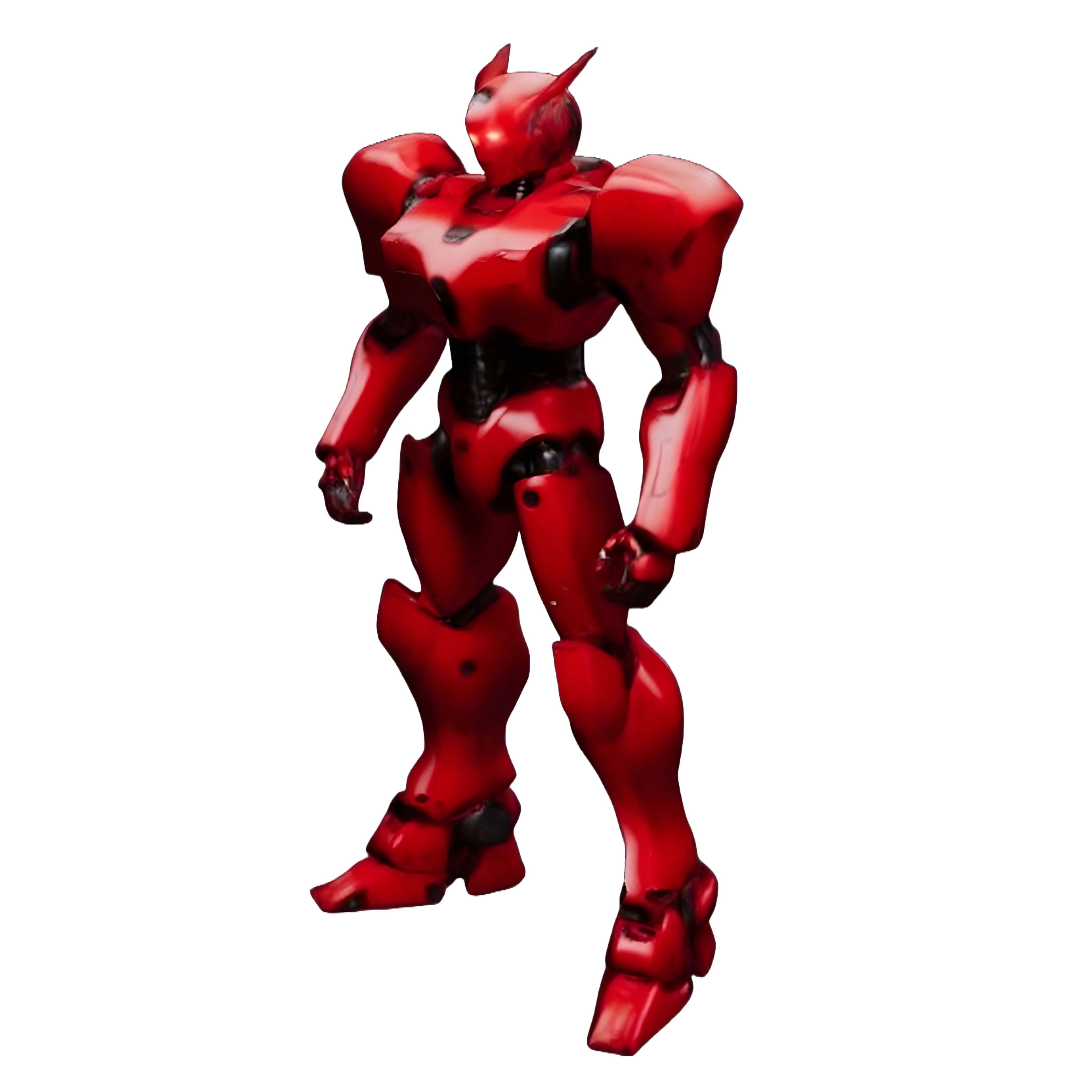 Red Mech Warriors Collection 3D print model_2