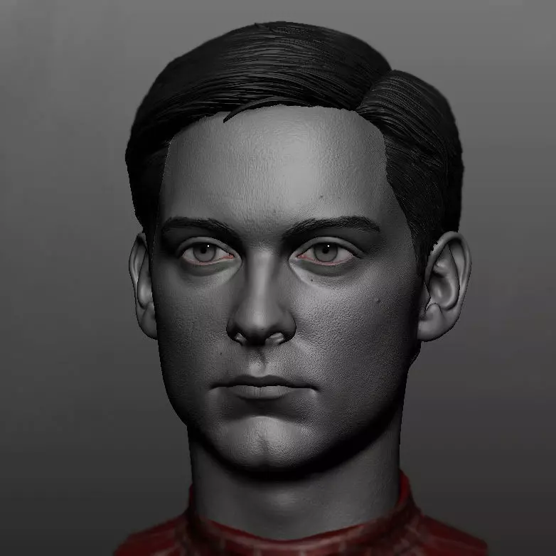 Tobey Maguire Likeness 3D print model_0