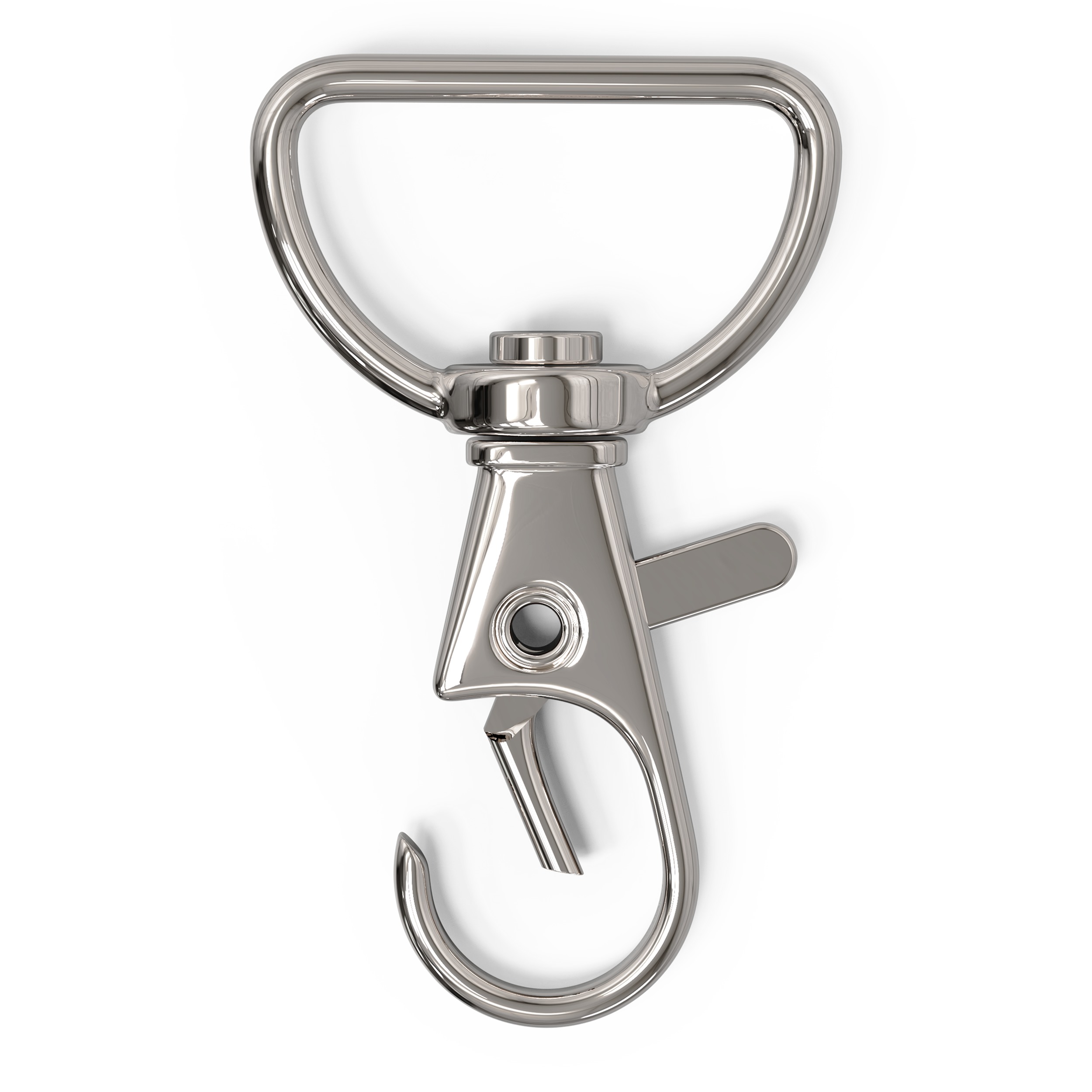 Small Hook Lanyard Clip Low-poly 3D model_4