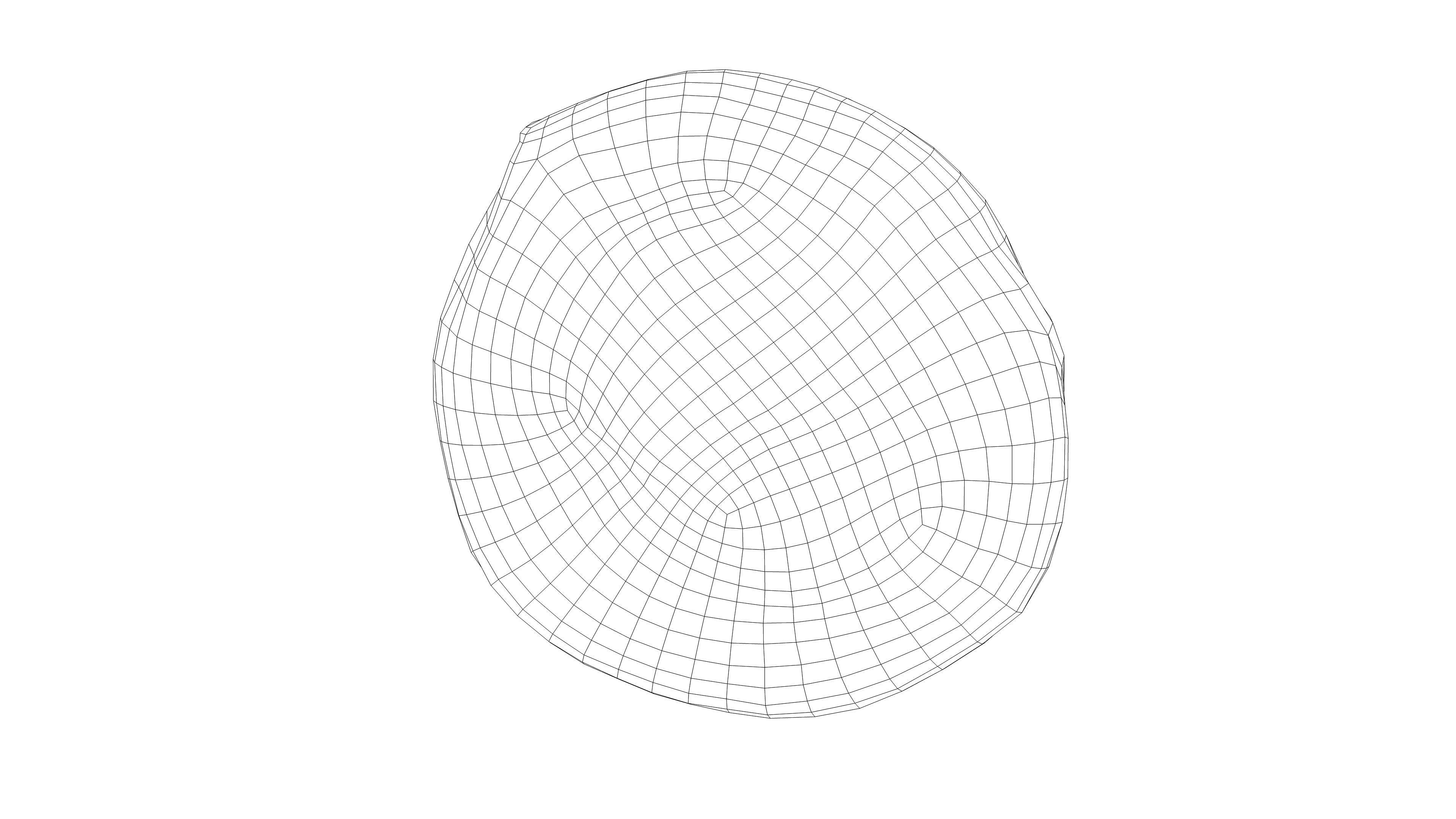 Photorealistic 3D scan of sweet bun Low-poly 3D model_18