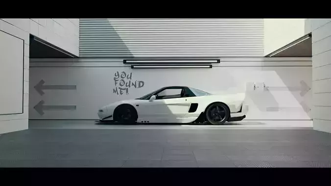 Automotive Garage 3D Model 3D model Automotive Garage 3D Model 3D model