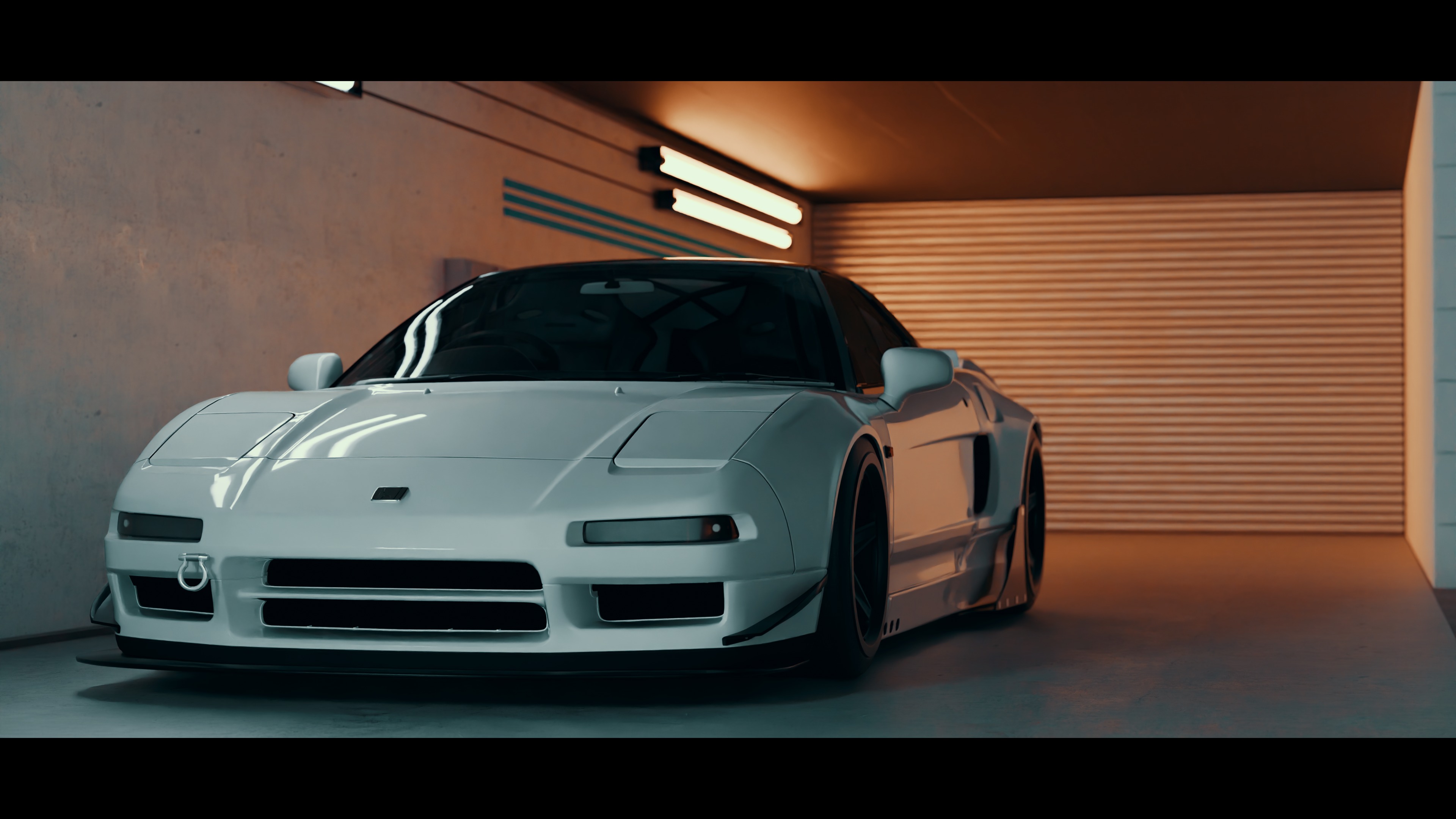 Automotive Garage 3D Model 3D model_4