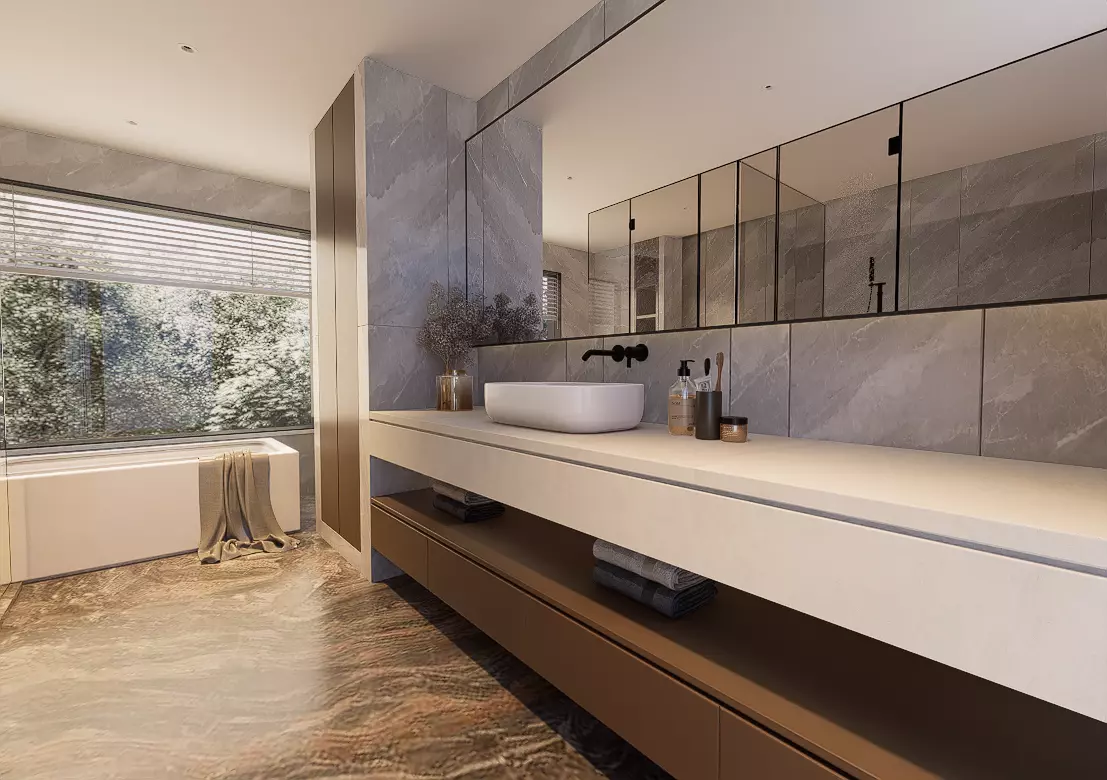 Bathroom Interior Scene 3D model