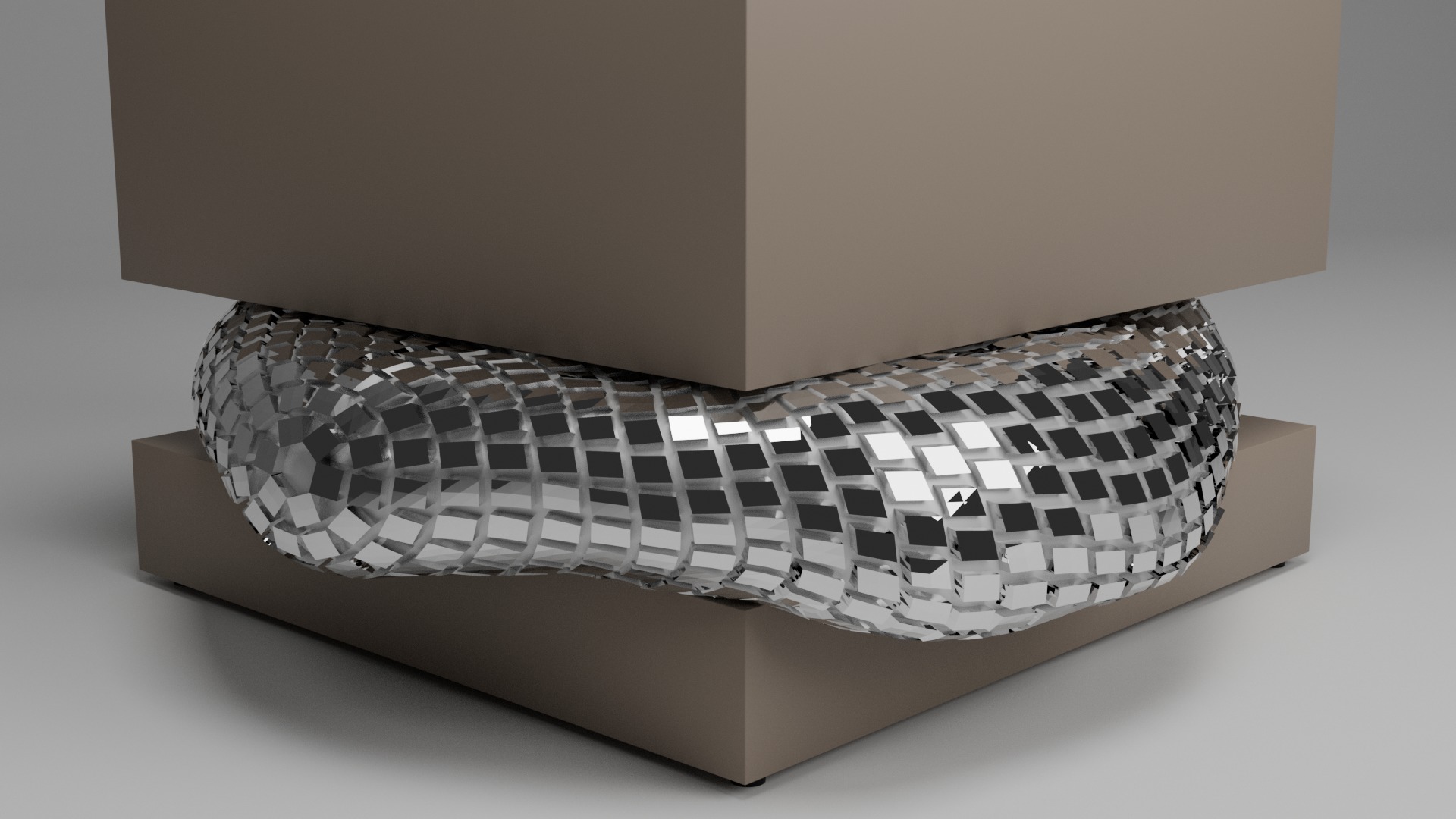 London Side Table 3D model_5