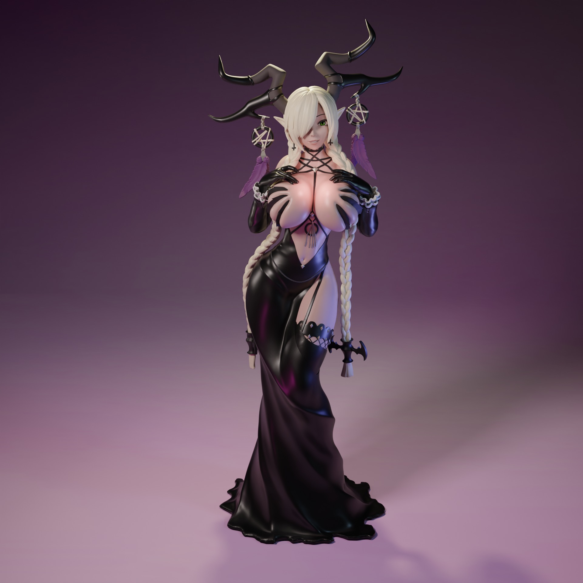 Owari from Azur Lane  3D print model_1