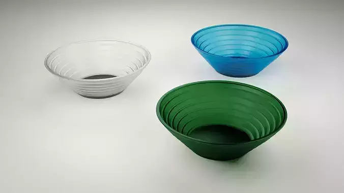 Alvar Aalto Glass Bowls