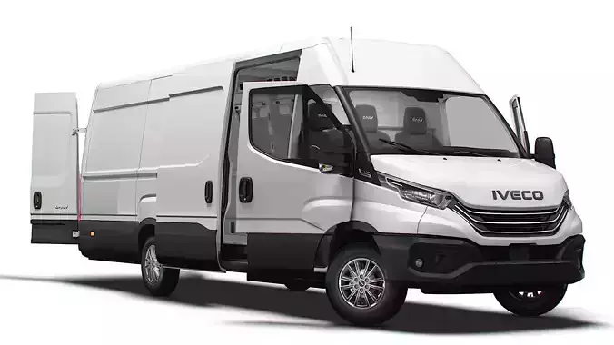 Iveco Daily Van L5H2 HQ Interior 2025 3D model