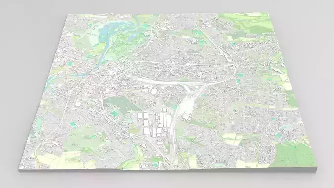 Cityscape  Kassel Germany