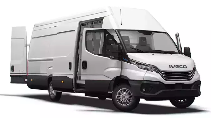 Iveco Daily Van L5H3 HQ Interior 2025 3D model