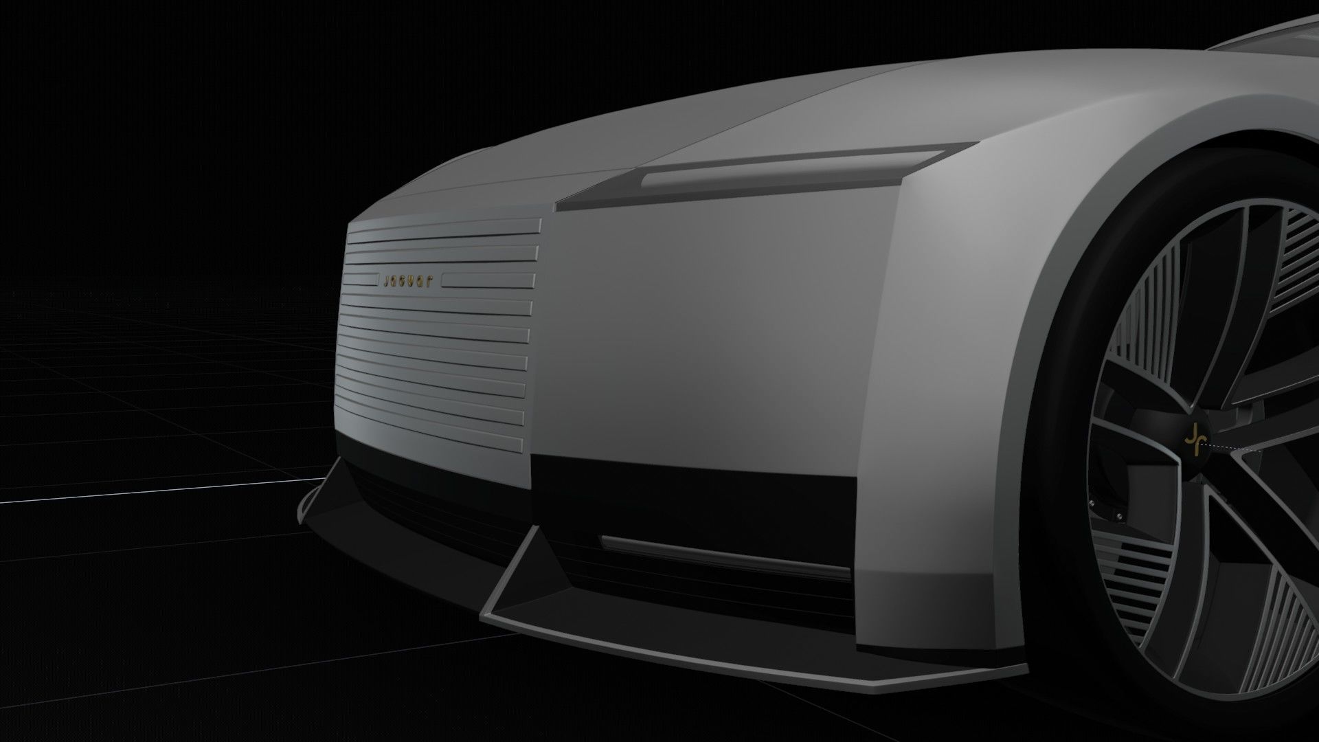 Jaguar Type 00 Concept 3D model_26