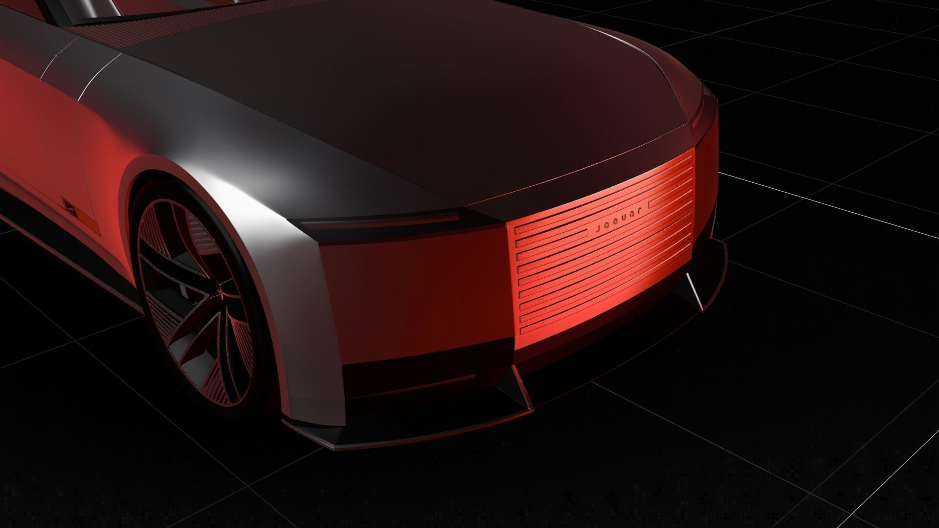 Jaguar Type 00 Concept 3D model_20