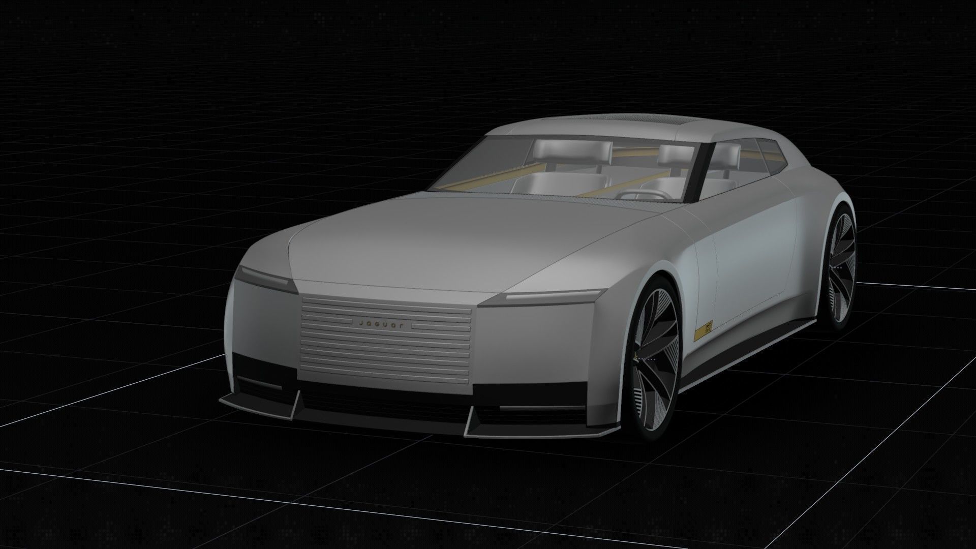 Jaguar Type 00 Concept 3D model_31