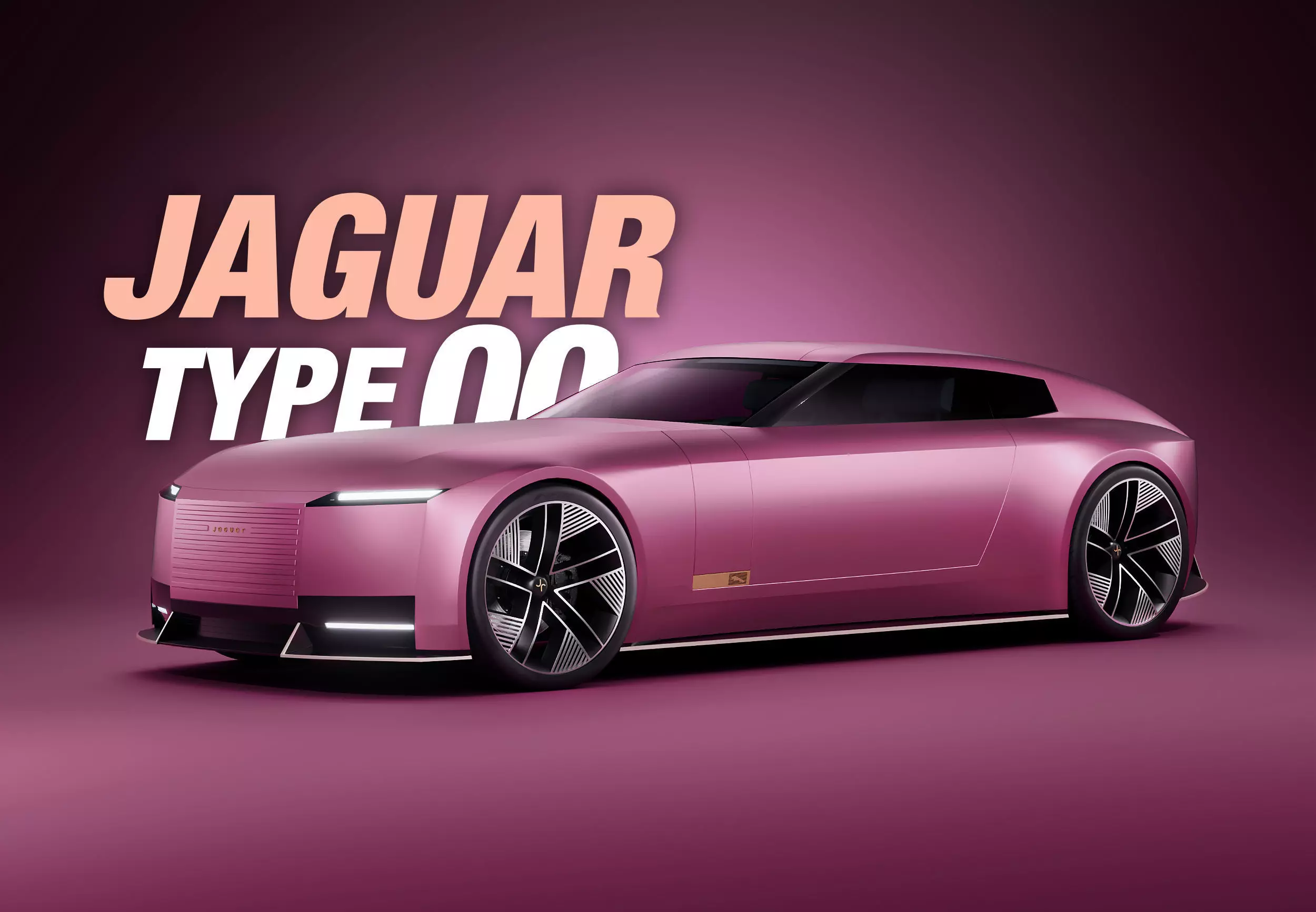 Jaguar Type 00 Concept 3D model_0